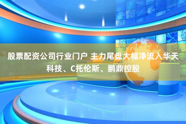 股票配资公司行业门户 主力尾盘大幅净流入华天科技、C托伦斯、鹏鼎控股